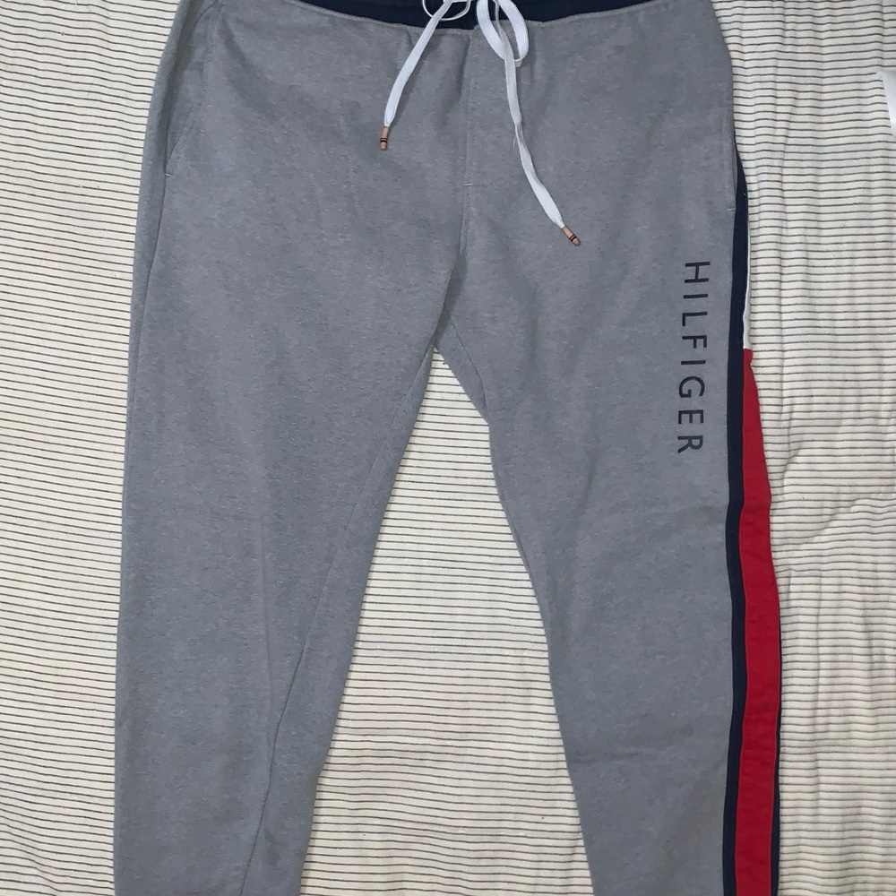 Tommy Hilfiger Gray Jogger Pants for Men